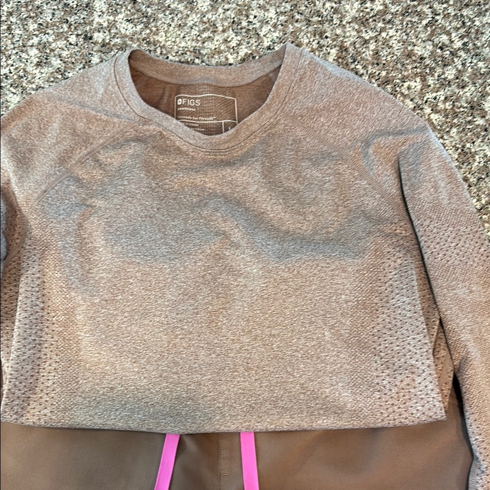 DFI OS Gray Long Sleeve Top